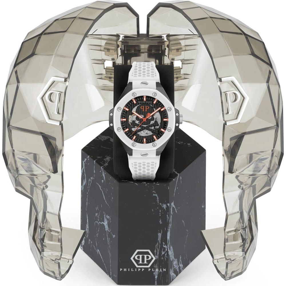 Philipp Plein White Synthetic Sport Watch - Image 3