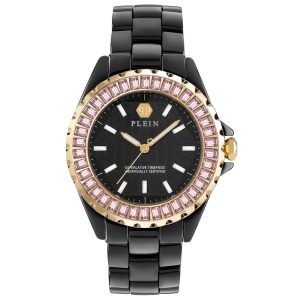 Philipp Plein Black Ceramic Dress Watch