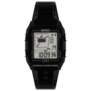 Timex Black Rubber Digital Watch