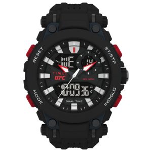 Timex Black Rubber Digital Watch