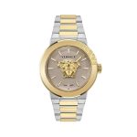 Versace Gold Stainless Steel Dress Watch