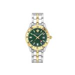 Versace Gray Stainless Steel Dress Watch