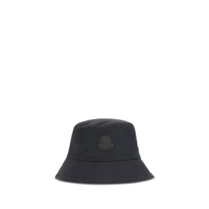 Moncler Blue Cotton Bucket Hat