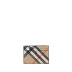 Burberry Beige Polyester Cardholder