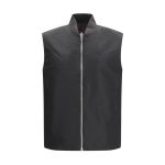 Diesel Brown Polyamide Sleeveless Jacket