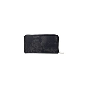 Alviero Martini Prima Classe Black Leather Wallet