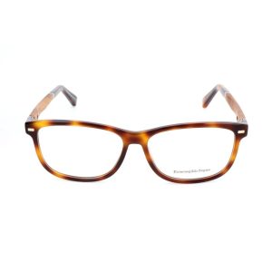 Ermenegildo Zegna Brown Acetate Glasses (Frames)