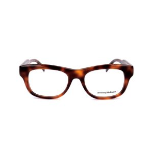 Ermenegildo Zegna Brown Resin Glasses (Frames)