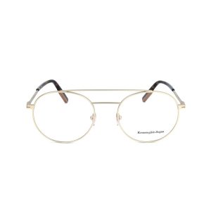 Ermenegildo Zegna Gold Metal Glasses (Frames)