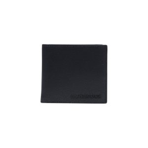 Armani Exchange Black Polyester Wallet