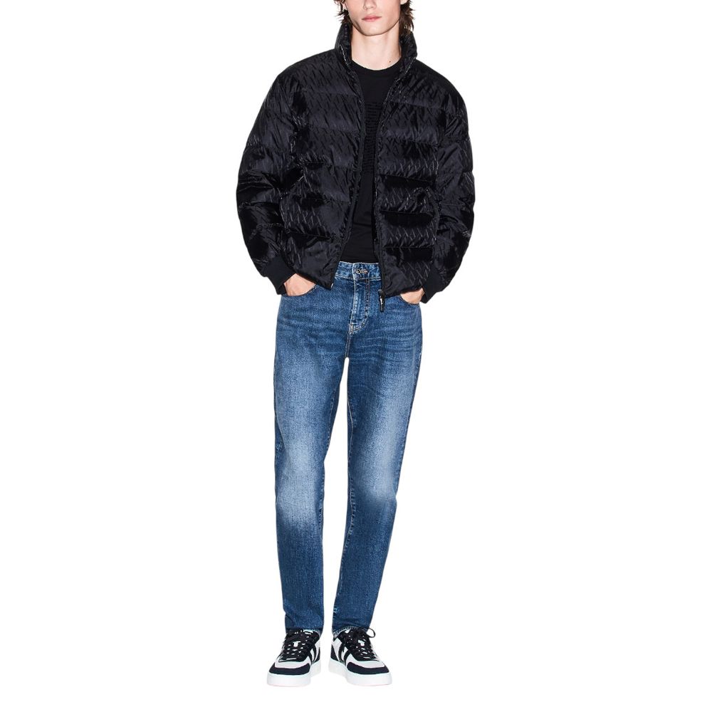 Armani Exchange Black Polyamide Coat - Image 3