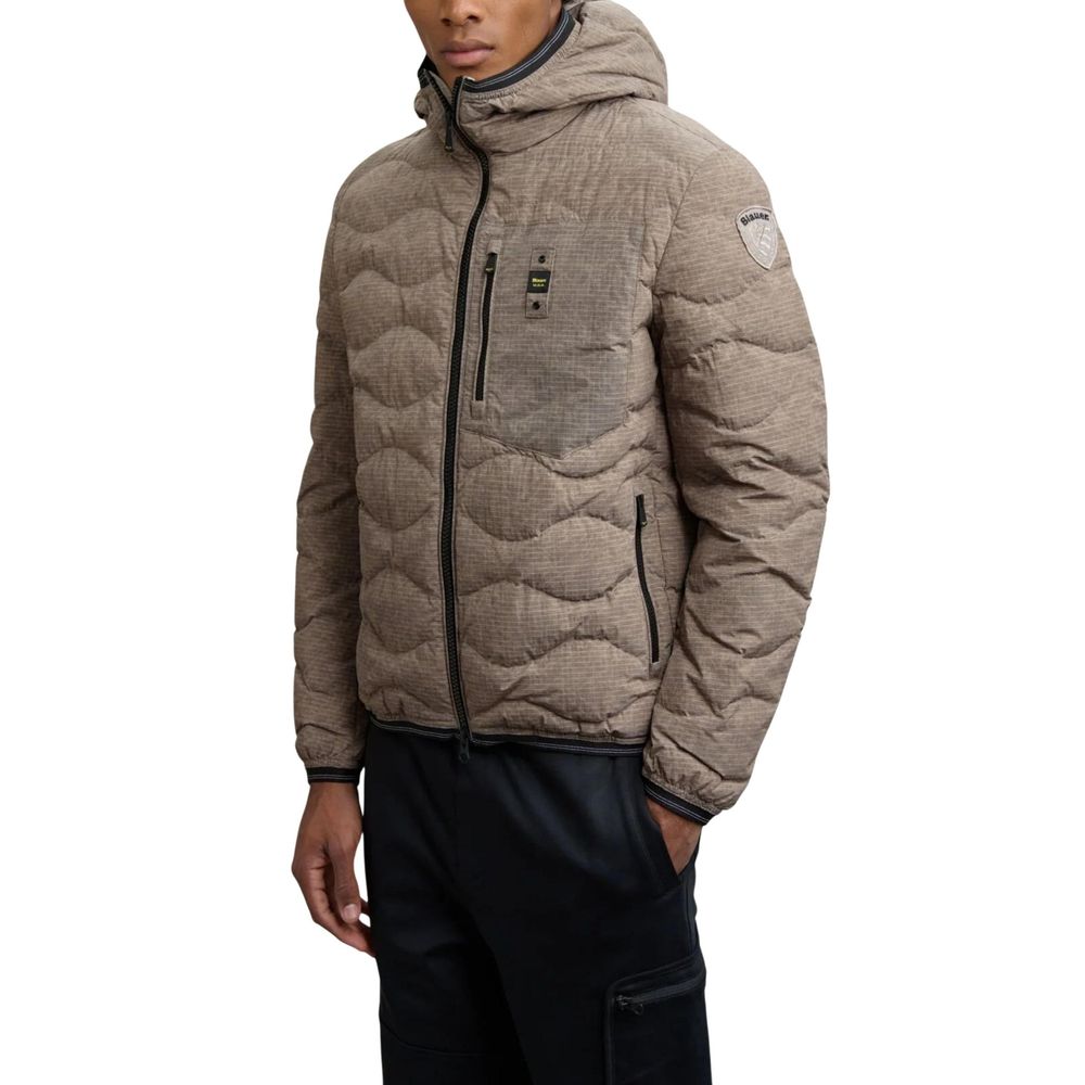 Blauer Brown Polyester Coat - Image 2