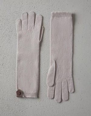 Brunello Cucinelli Bicolor Cashmere Gloves