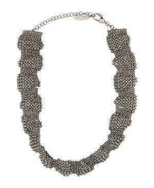Brunello Cucinelli Bronze Silver Necklace