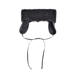 Brunello Cucinelli Black Cashmere Ear Muffs