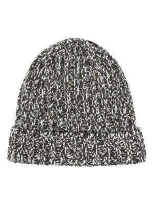Brunello Cucinelli Bicolor Cashmere Beanie