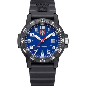 Luminox Blue Resin Sport Watch