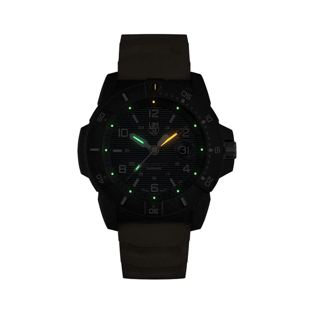 Luminox Orange Rubber Sport Watch - Image 2