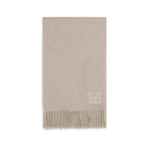Max Mara Beige Cashmere Scarf
