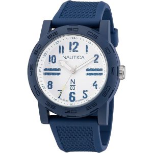 NAUTICA Blue Synthetic Sport Watch