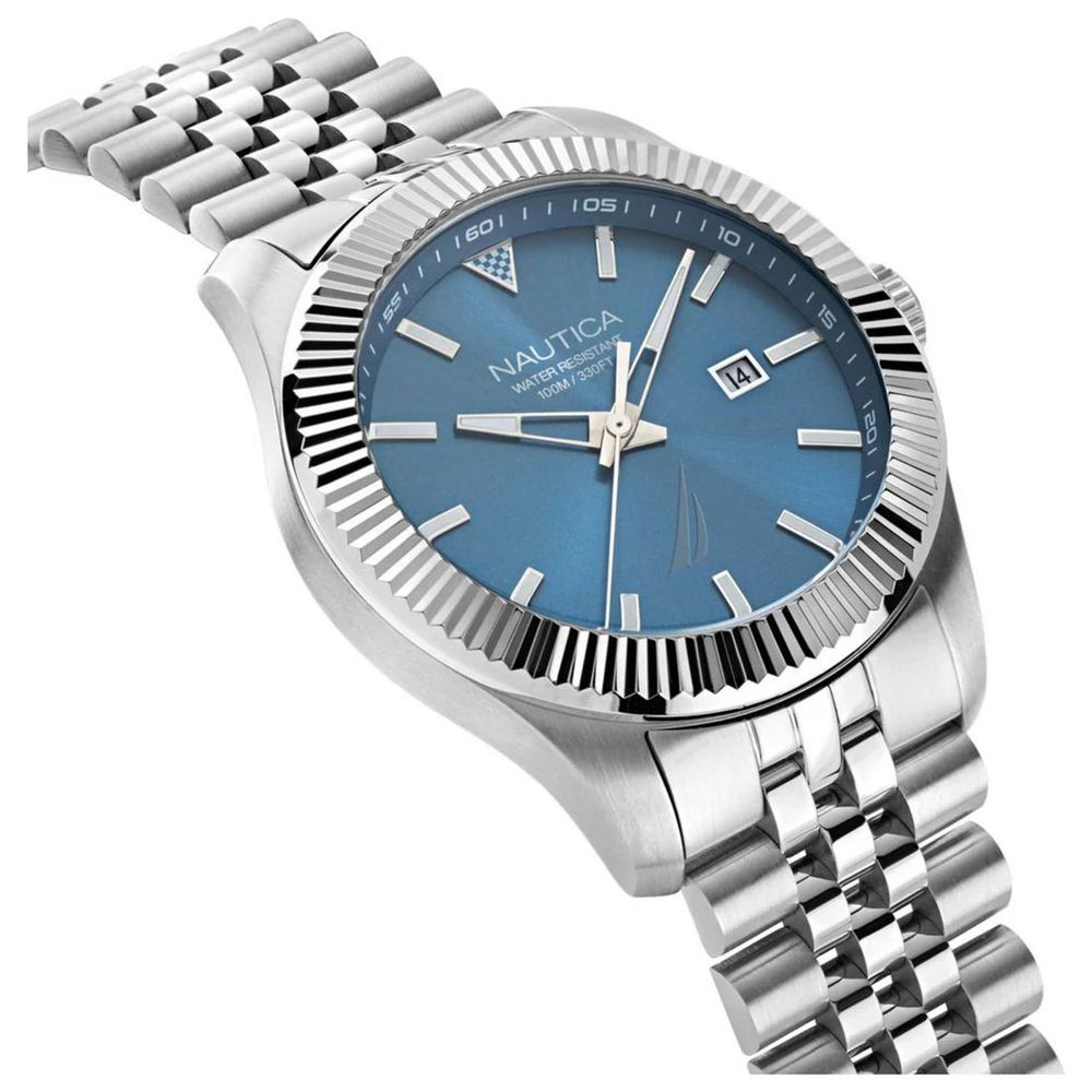 NAUTICA Gray Stainless Steel Dress Watch - Image 2