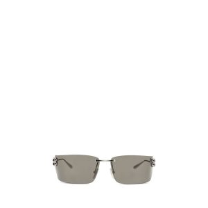 Balenciaga Silver Metal Sunglasses