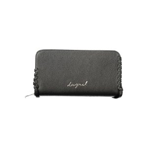 Desigual Black Polyurethane Women Wallet