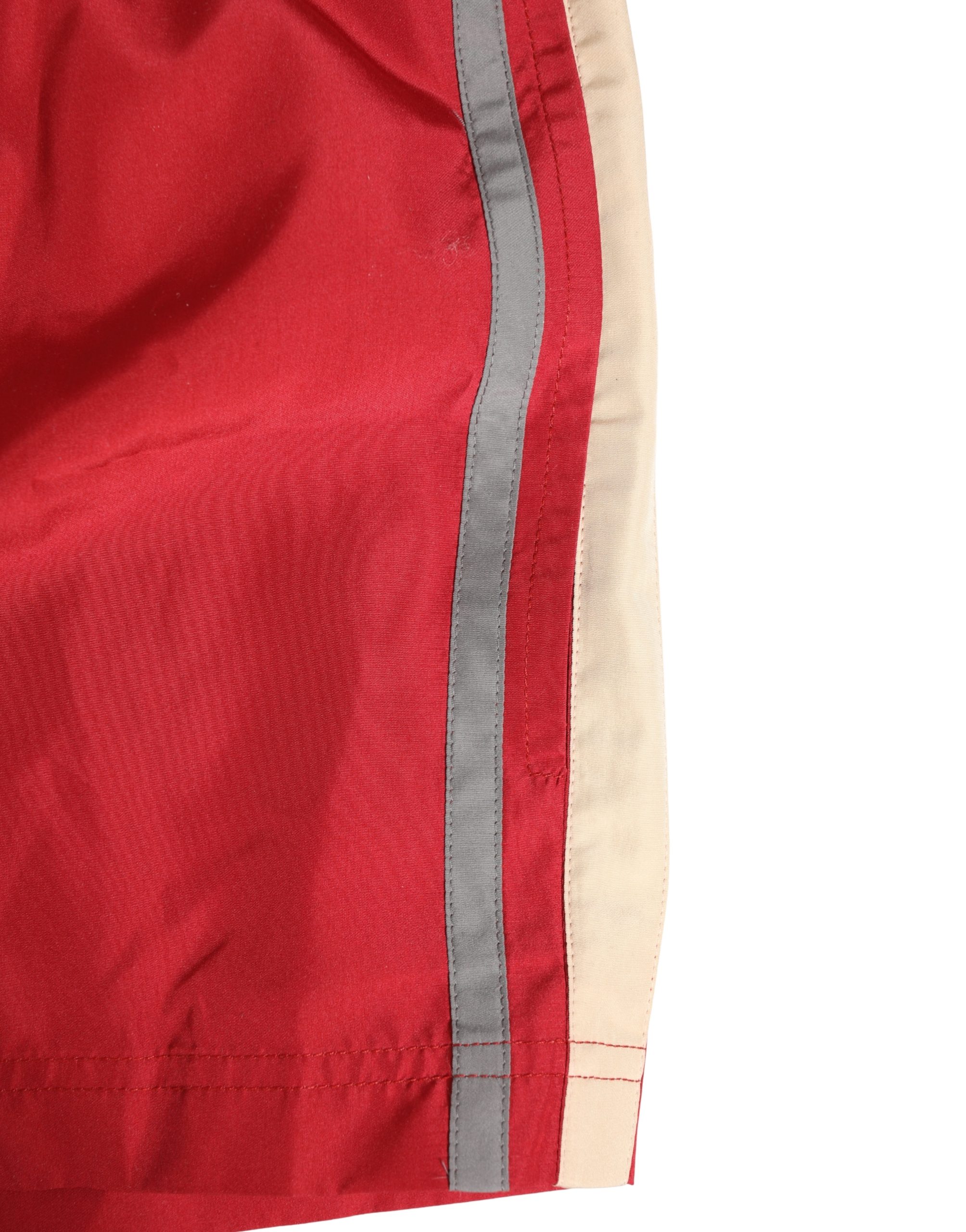 Dolce & Gabbana Red Polyester Men Drawstring Shorts Swimwear - Image 3