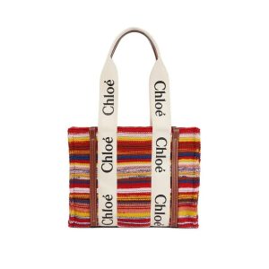 Chloé Multicolor Wool Tote Bag