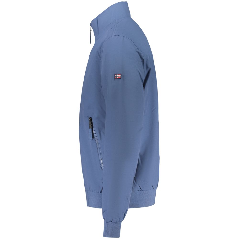 Norway 1963 Blue Cotton Men's Jacket - Image 3
