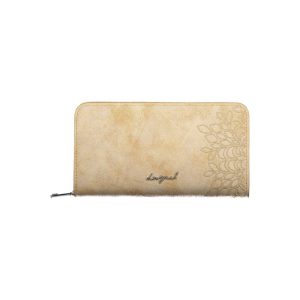 Desigual Beige Polyurethane Women Wallet