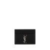 Saint Laurent Black Calf Leather Bos Taurus Wallet