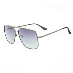 Guess Gray Metal Sunglasses