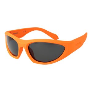 Polaroid Orange Plastic Sunglasses