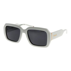Polaroid White Plastic Sunglasses