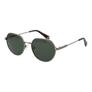 Polaroid Gray Metal Sunglasses