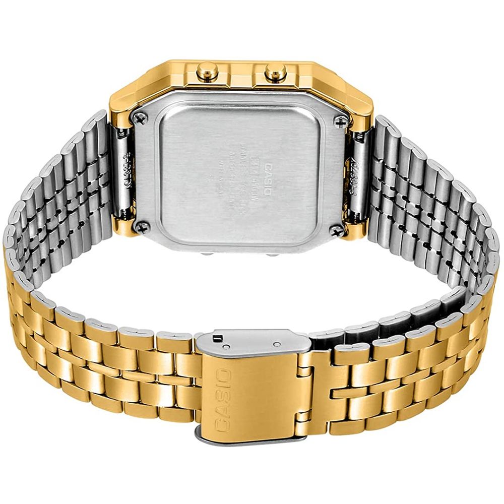 Casio Gold Stainless Steel Digital Watch - Image 2