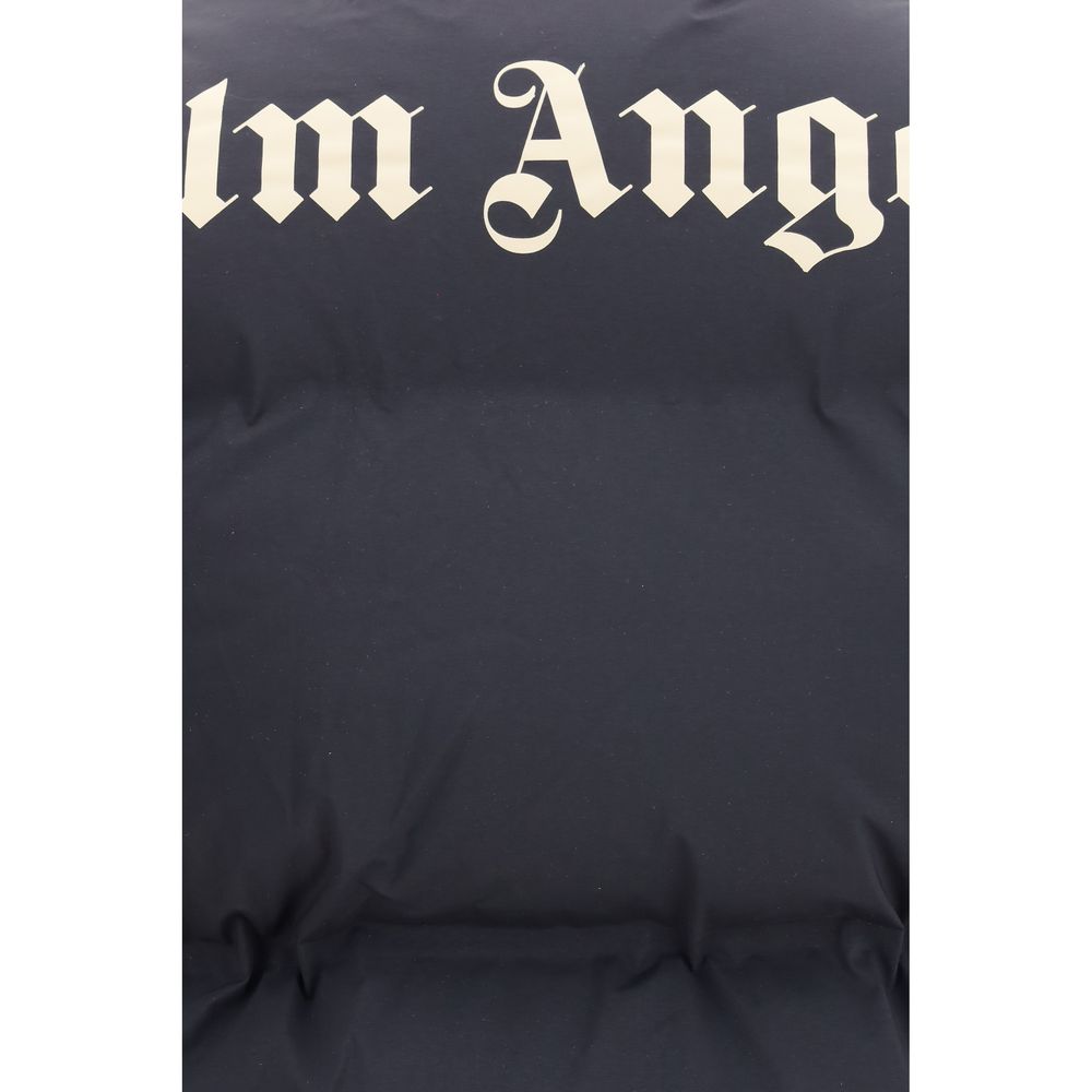 Palm Angels Black Polyamide Sleeveless Jacket - Image 3