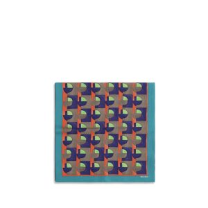 Miu Miu Multicolor Silk Scarf