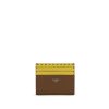 Fendi Multicolor Calf Leather Bos Taurus Wallet