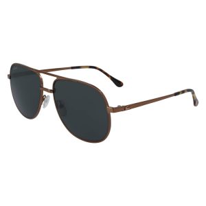 Lacoste Brown Metal Sunglasses
