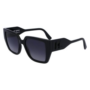 Karl Lagerfeld Black Injected Sunglasses