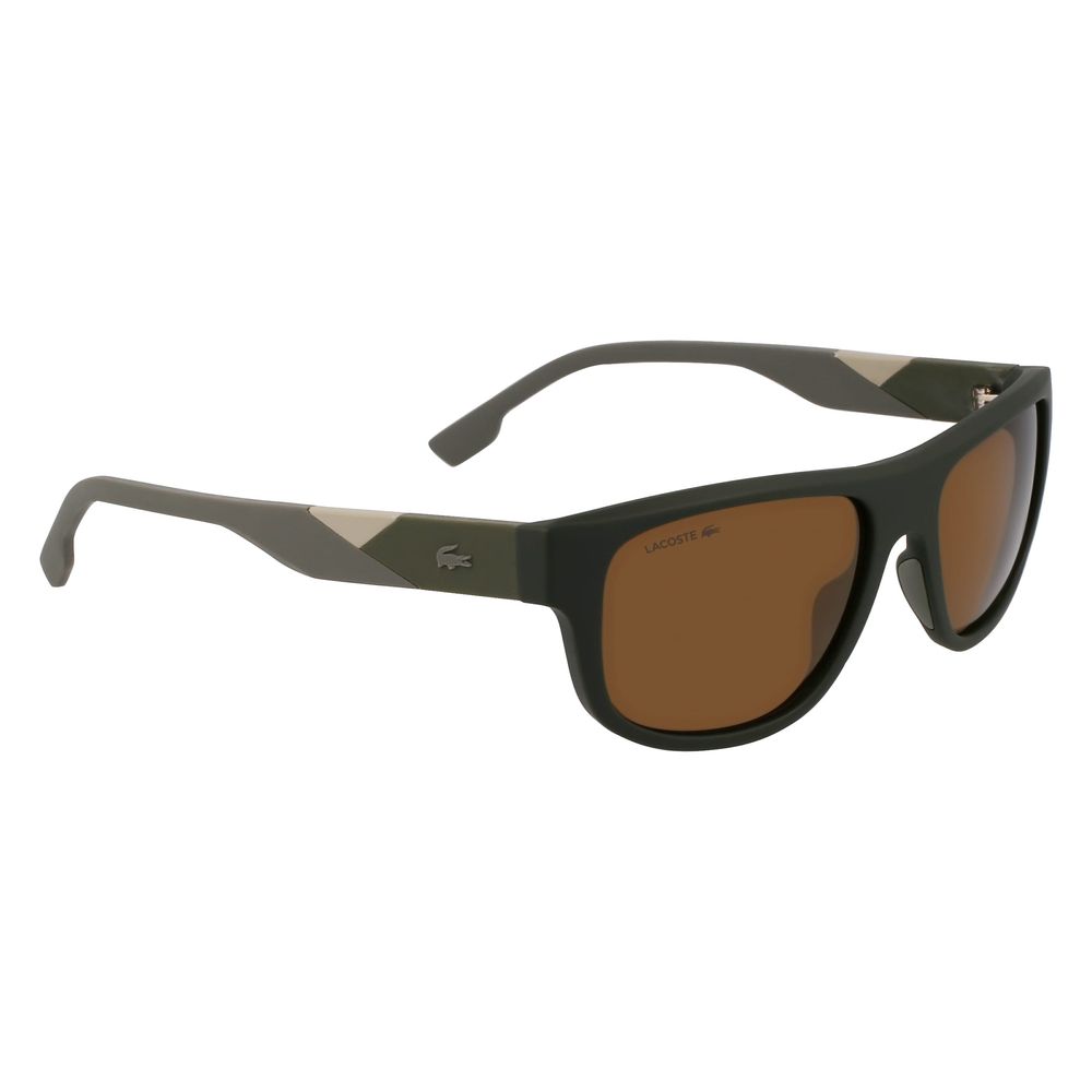 Lacoste Brown Injected Sunglasses - Image 3