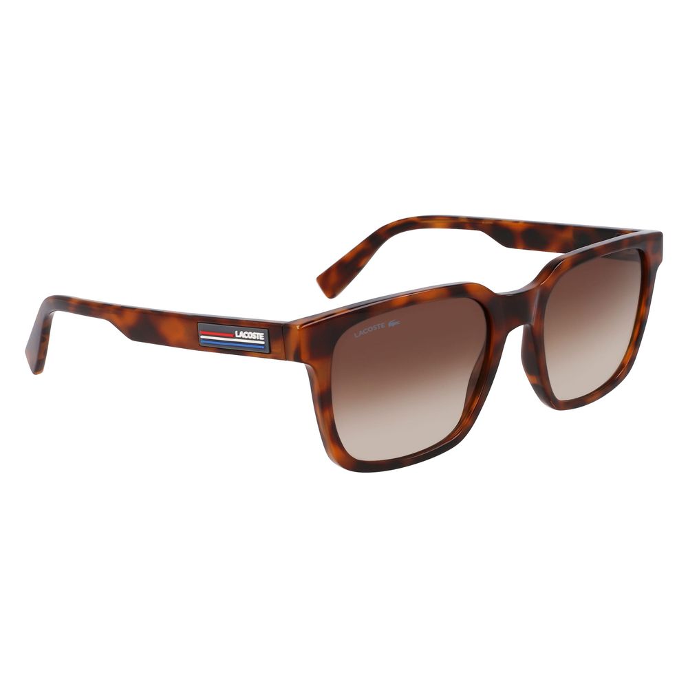 Lacoste Brown Injected Sunglasses - Image 3