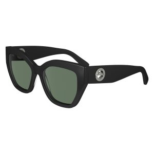 Longchamp Black Acetate Sunglasses