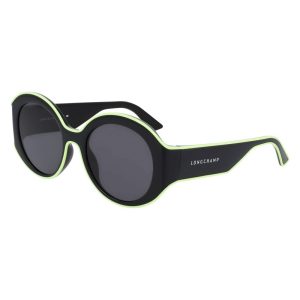 Longchamp Black Injected Sunglasses