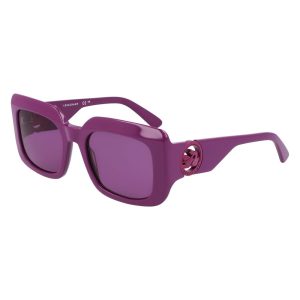 Longchamp Purple Acetate Sunglasses