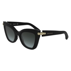 Longchamp Black Acetate Sunglasses