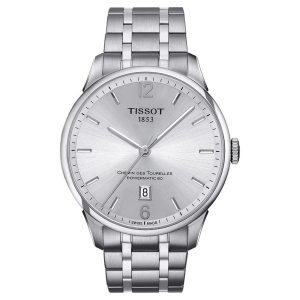 Tissot Gray Stainless Steel Dress Watch