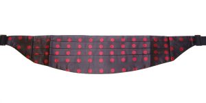 Dolce & Gabbana Black Waist Smoking Tuxedo Cummerbund Belt